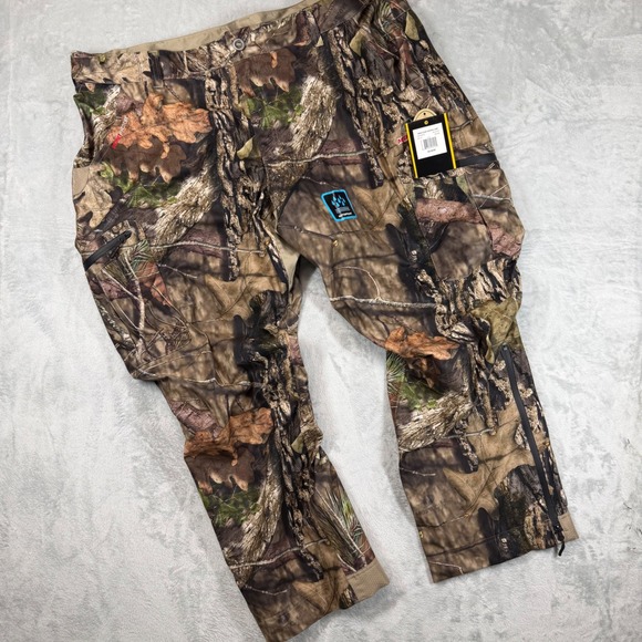 Mossy Oak Other - Mossy Oak Mens Scent Factor Waterproof Camo Hunting Pants 3XL 48/50 MO CTRY DNA